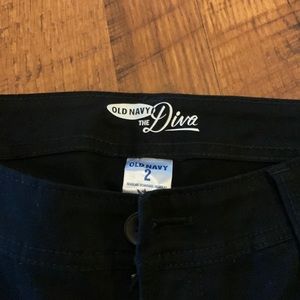 Old Navy bootcut khaki in black
